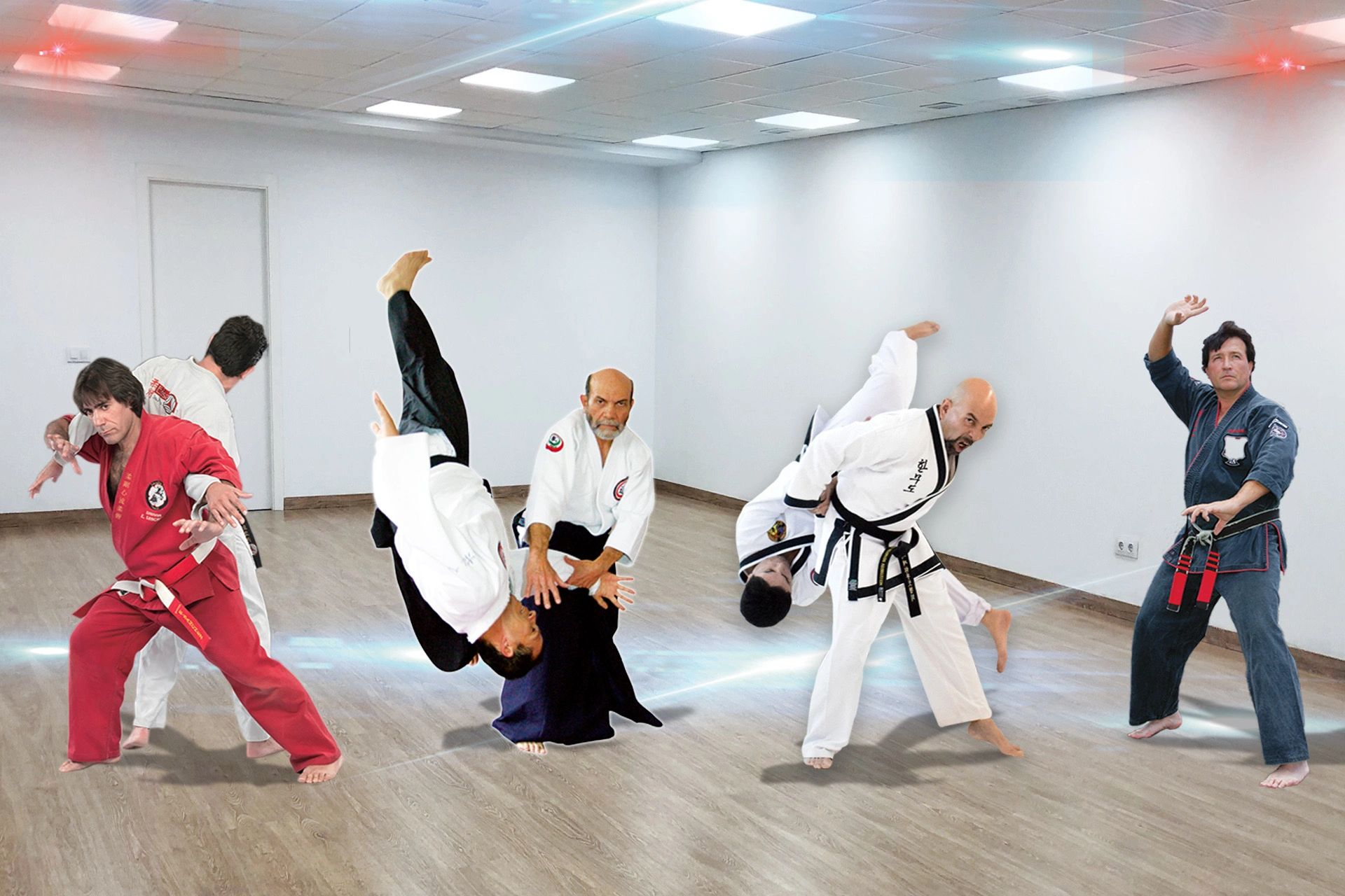 Artes Marciales México - Grupo de practicantes